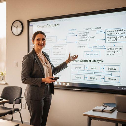 Könyvek és jegyzetek egy asztalon, amelyek a kriptovaluták világáról szólnak.